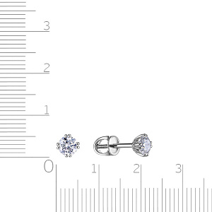 Серьги Пусеты