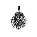 Подвеска из серебра с фианитами