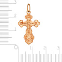 Крест из красного золота