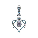 Подвеска из золота с бриллиантами, топазами