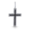 Подвеска из серебра с фианитом