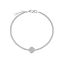 Браслет из белого золота с бриллиантами