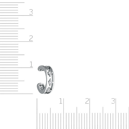 Серьга-кафф