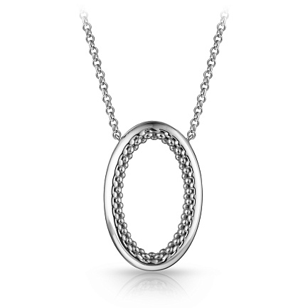 Колье из серебра