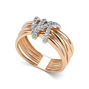 Кольцо из красного золота