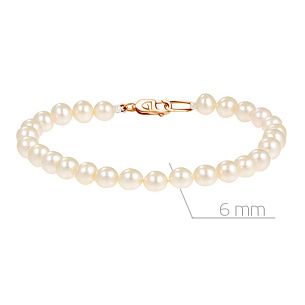 Бусы из красного золота с жемчугом