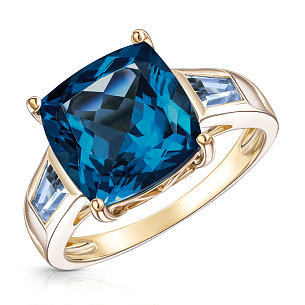 Кольцо из желтого золота