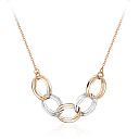 Колье из красного золота