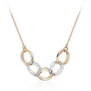 Колье из красного золота