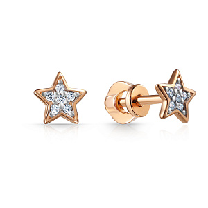 Серьги Пусеты детские