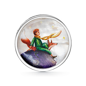 Брошь из серебра