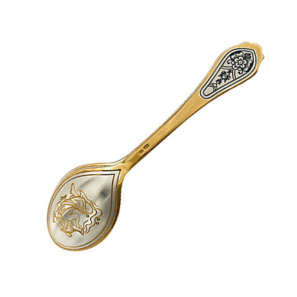 Ложка чайная из серебра