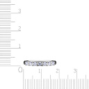 Кольцо из белого золота с бриллиантами