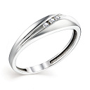 Кольцо из белого золота