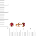 Серьги Пусеты