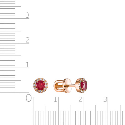 Серьги Пусеты