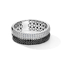 Кольцо из белого золота с бриллиантами