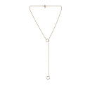 Колье из желтого золота