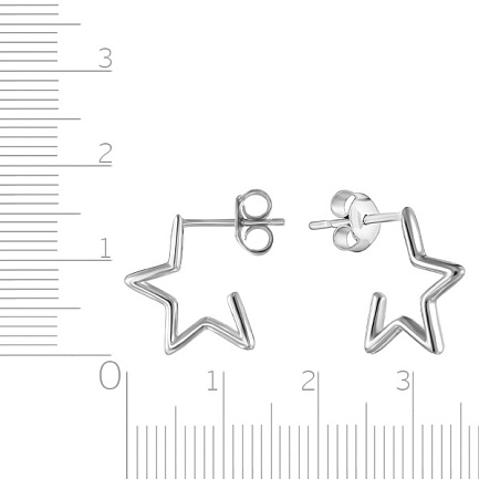 Серьги Пусеты