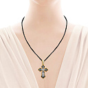 Крест из серебра с позолотой