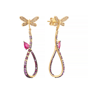 Серьги Пусеты