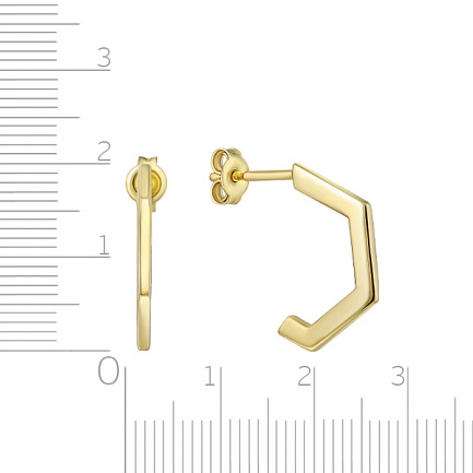 Серьги Пусеты