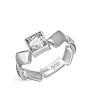 Кольцо из белого золота с бриллиантом