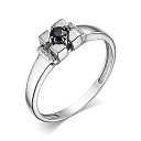 Кольцо из белого золота