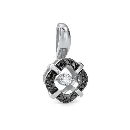 Подвеска из белого золота