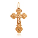 Крест из красного золота