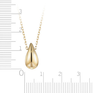 Колье из желтого золота