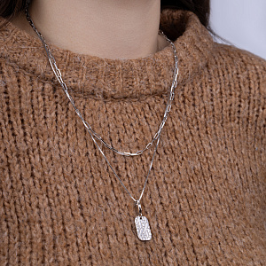 Подвеска из серебра