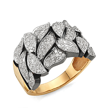 Кольцо из красного золота