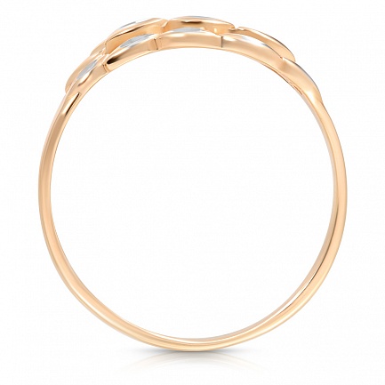 Кольцо из красного золота