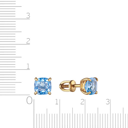 Серьги Пусеты