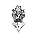 Брошь из серебра