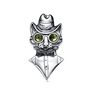 Брошь из серебра