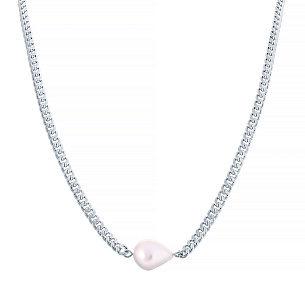 Колье из серебра с жемчугом