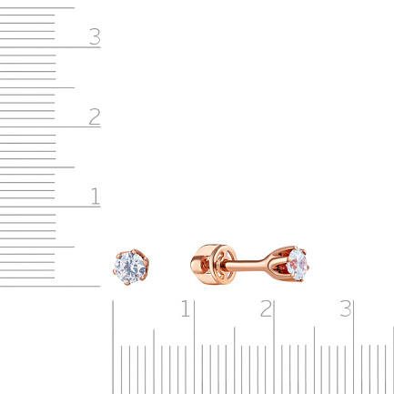 Серьги Пусеты