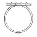 Кольцо из белого золота с бриллиантами