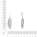 Серьги из серебра