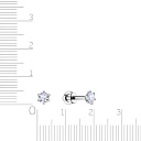 Серьги Пусеты