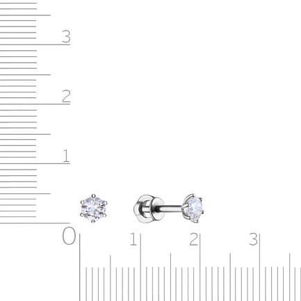 Серьги Пусеты