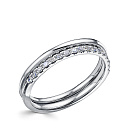 Кольцо из платины с бриллиантами