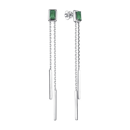 Серьги Пусеты