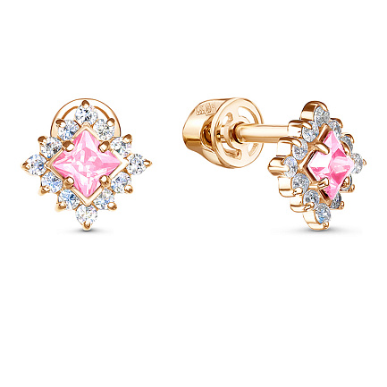 Серьги Пусеты детские