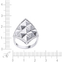 Кольцо из белого золота с бриллиантами