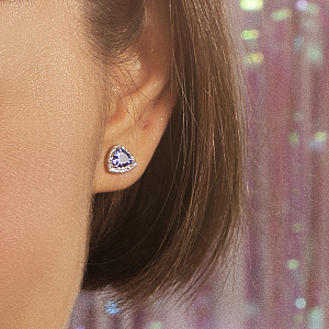 Серьги Пусеты