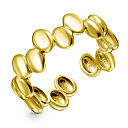 Кольцо из серебра с позолотой