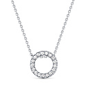 Колье из серебра